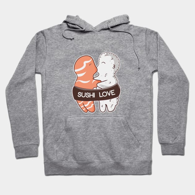 Sushi love Hoodie by leepianti